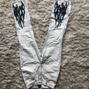 Urban Outfitters off-white jeans